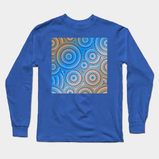 Awesome Aboriginal Dot Art Long Sleeve T-Shirt